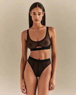 Cheap Blue Monday Bralet Woemn Triangles & Wireless