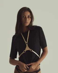 Shop Harnais En Cuir Abysse Woemn Harness