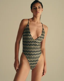 Best Une Piece White Point stone Woemn 1 Piece Swimsuit